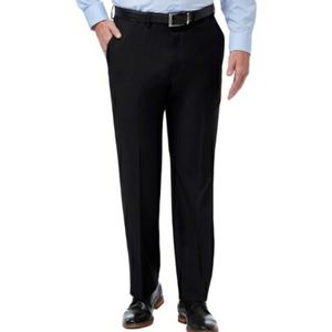 Haggar premium comfort slim fit khaki dress pants